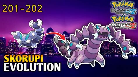 when does skorupi evolve.